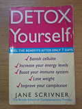Detox Yourself – Jane Scrivner (Second Hand Book)