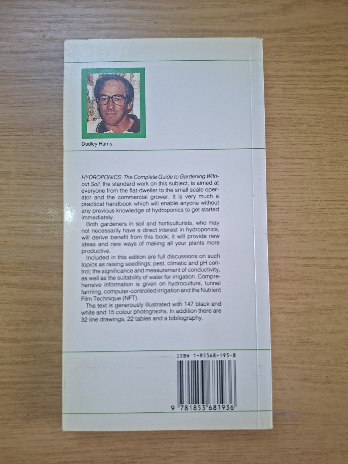 Hydroponics: The Complete Guide to Gardening Without Soil – Dudley Harris (Second Hand Book)