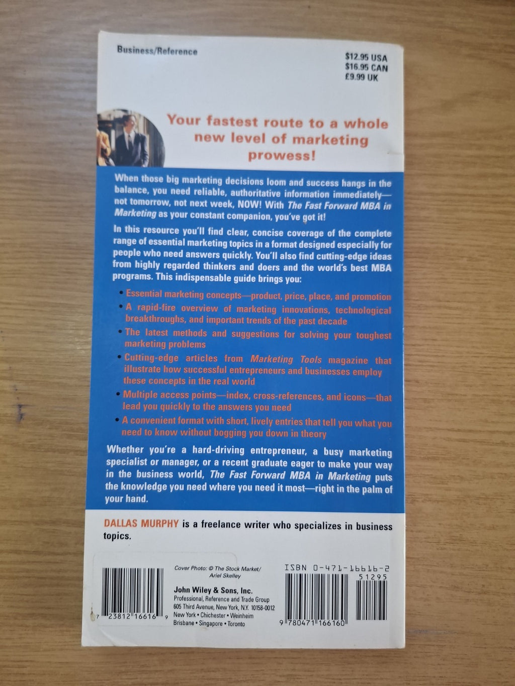 The Fast Forward MBA in Marketing – Dallas Murphy (Second Hand Book)