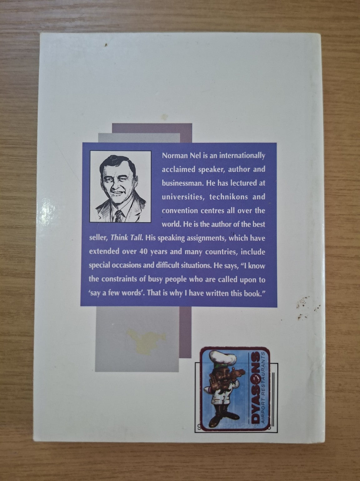 Would You Please Say a Few Words? – Norman Nel (Second Hand Book)