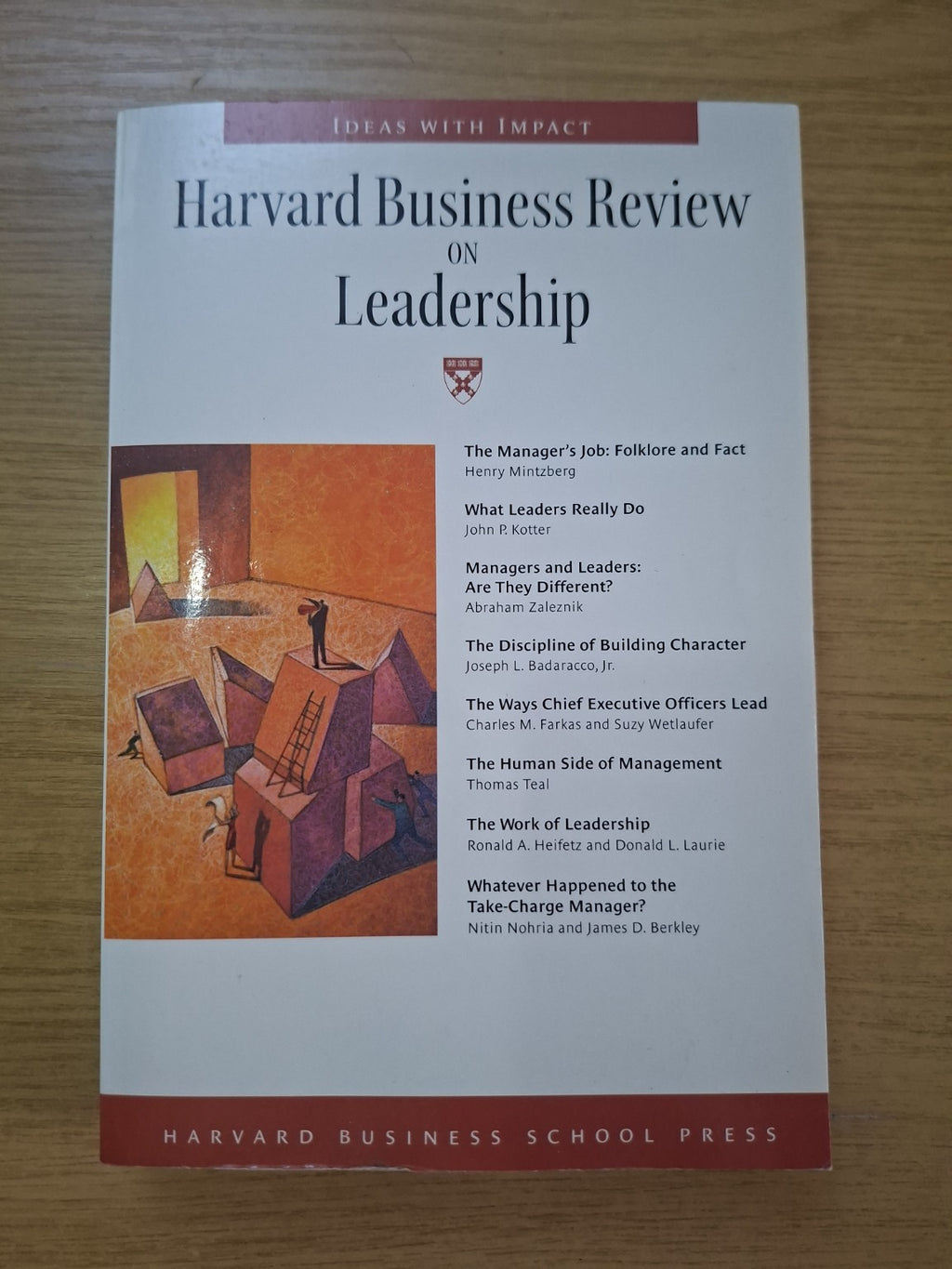 Harvard Business Review on Leadership (Second Hand Book)