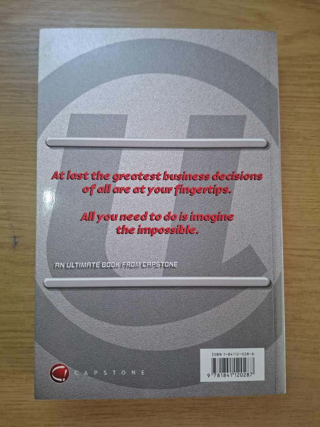 The Ultimate Book of Business Breakthroughs – Tom Cannon (Second Hand Book)