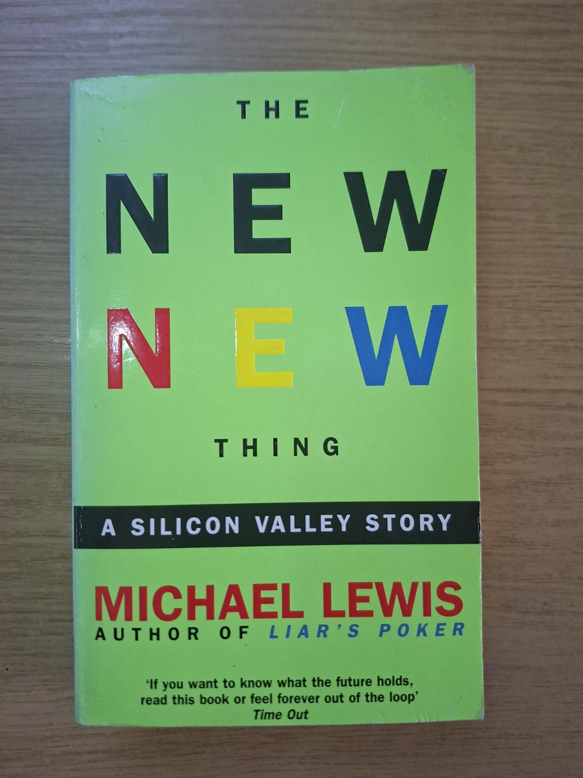 The New New Thing – Michael Lewis (Second Hand Book)