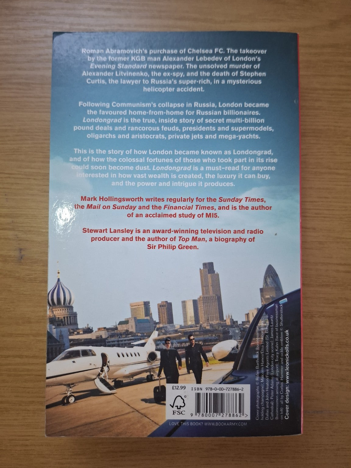 Londongrad: From Russia with Cash – Mark Hollingsworth & Stewart Lansley (Second Hand Book)