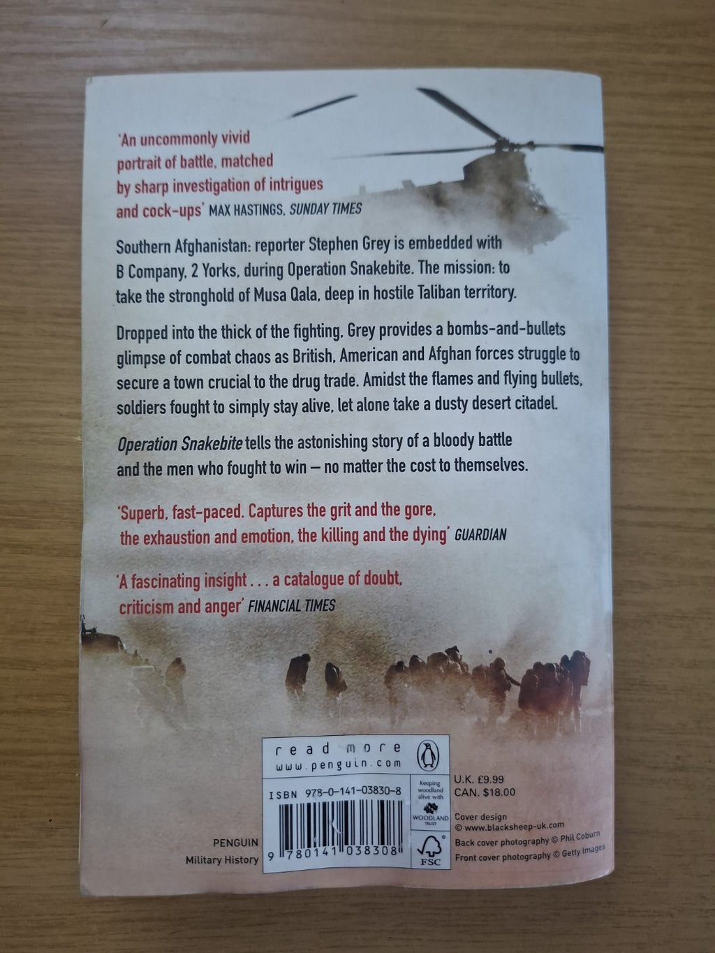Operation Snakebite: The Explosive True Story of an Afghan Desert Siege – Stephen Grey (Second Hand Book)