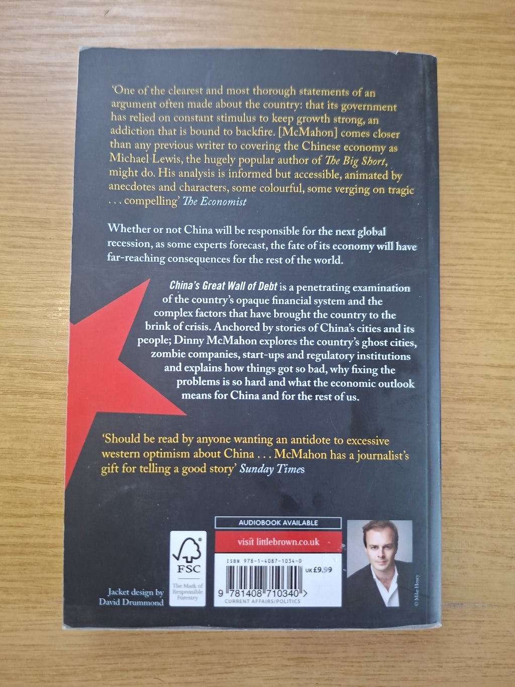 China’s Great Wall of Debt – Dinny McMahon (Second Hand Book)