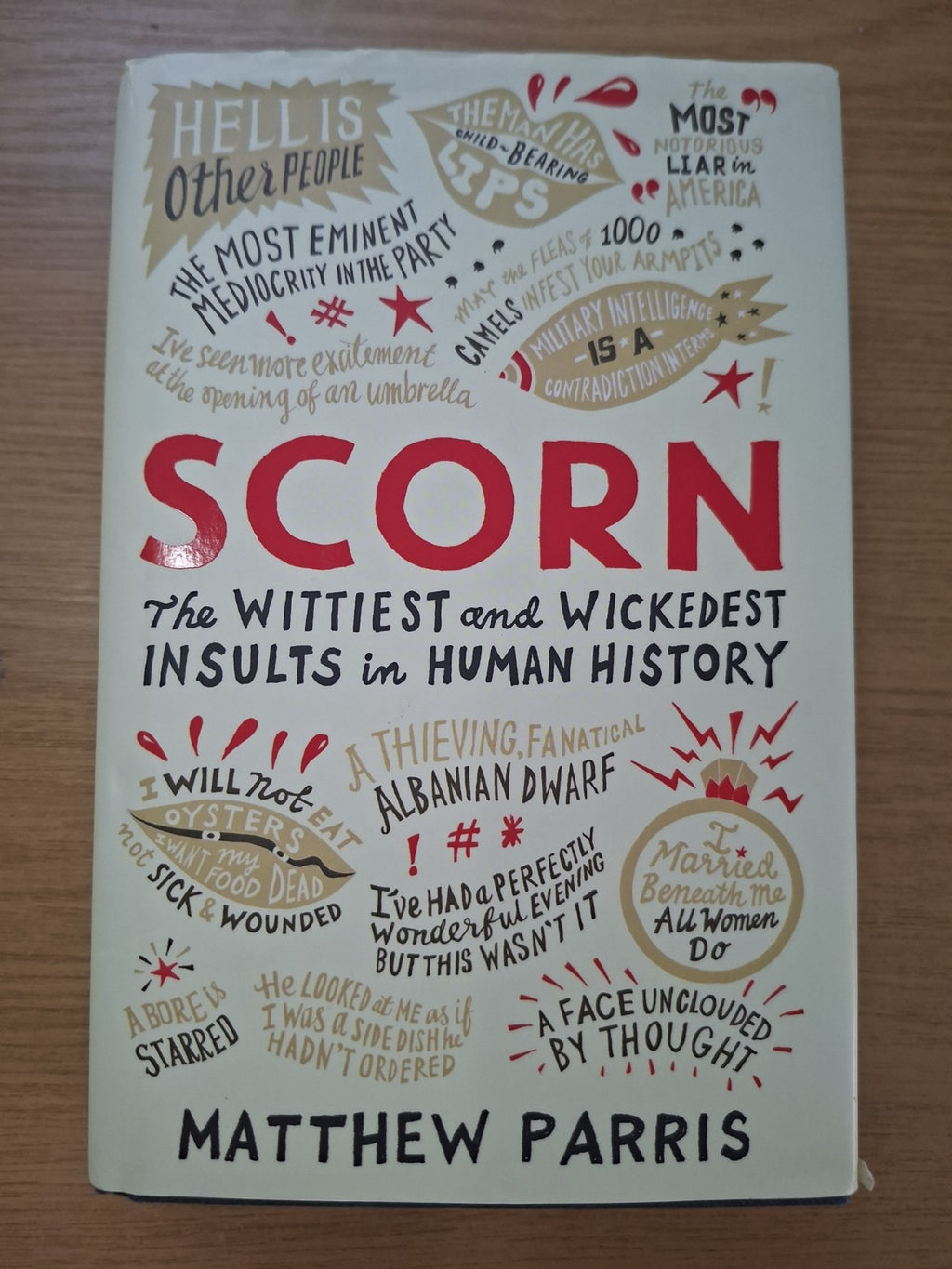 Scorn – Matthew Parris (Second Hand Book)