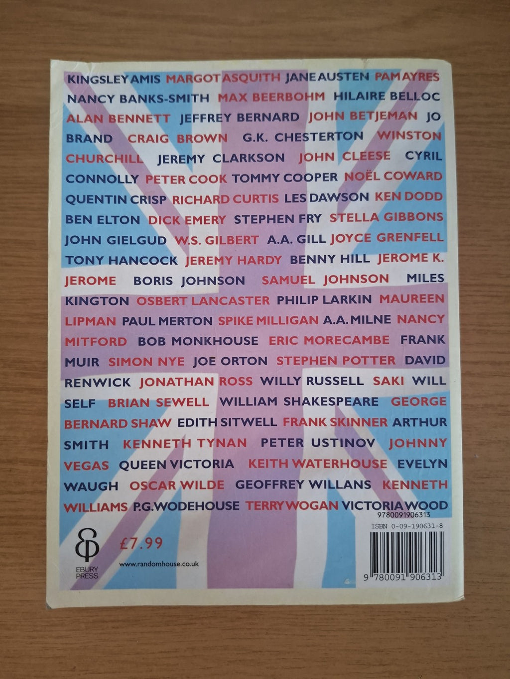 Great British Wit – Rosemarie Jarski (Second Hand Book)<