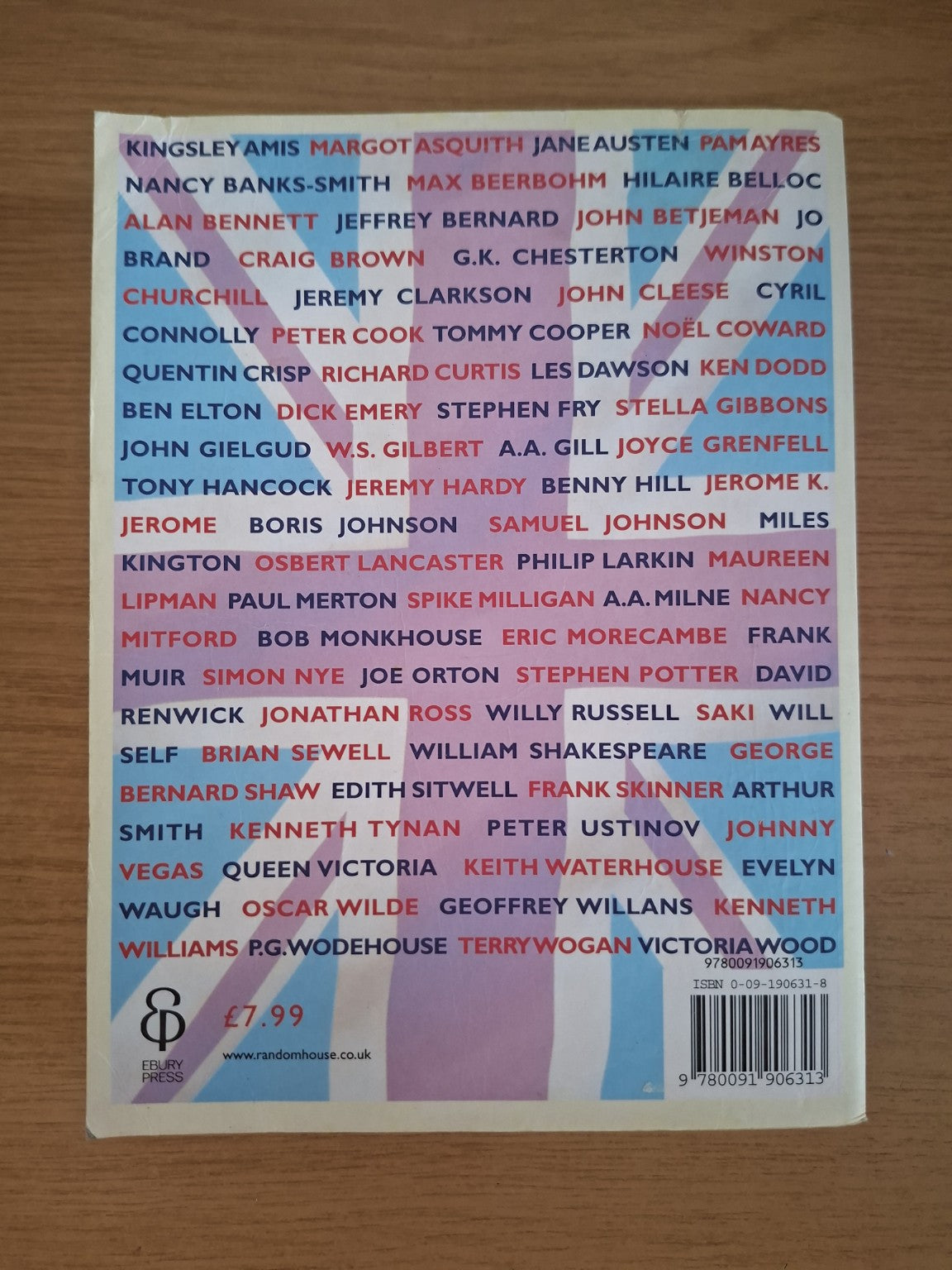 Great British Wit – Rosemarie Jarski (Second Hand Book)<