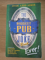 The Biggest Pub Joke Book – Ivor Baddiel (Second Hand Book)
