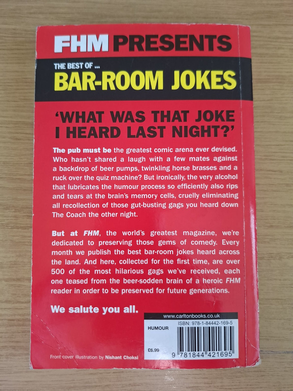 The Best of Bar-Room Jokes – FHM (Second Hand Book)