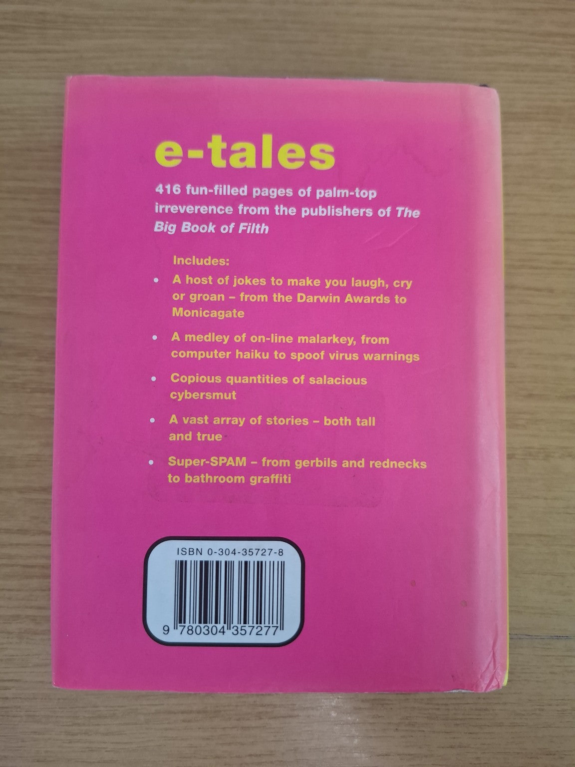 e-tales – The Best & Worst of Internet Humour (Second Hand Book)