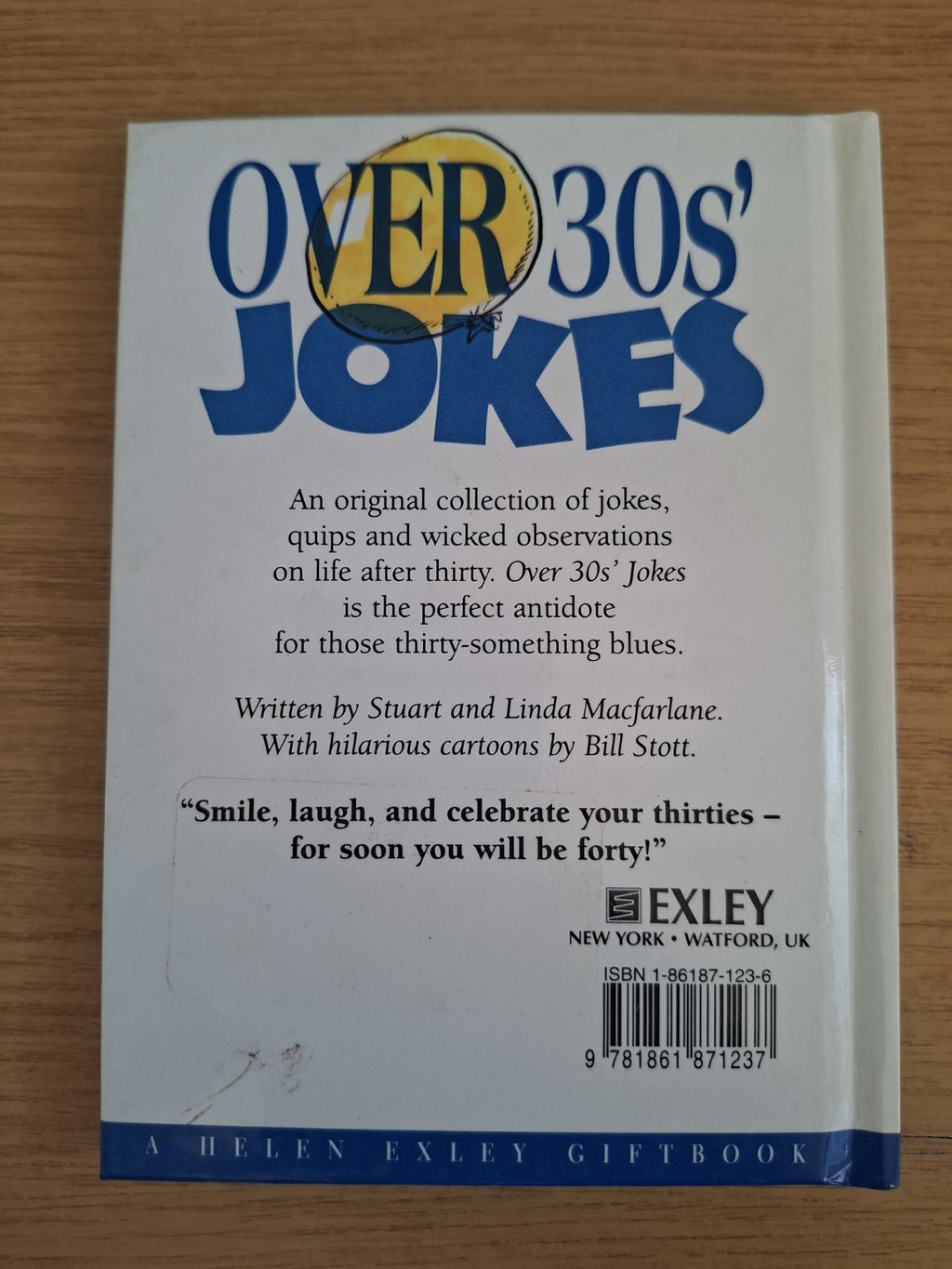 Over 30s’ Jokes – Stuart &amp; Linda Macfarlane (Second Hand Book)