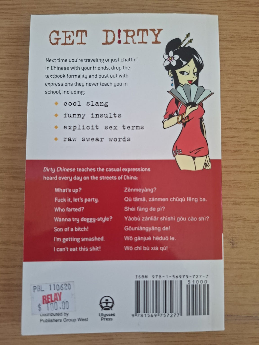 Dirty Chinese – Matt Coleman &amp; Edmund Backhouse (Second Hand Book)