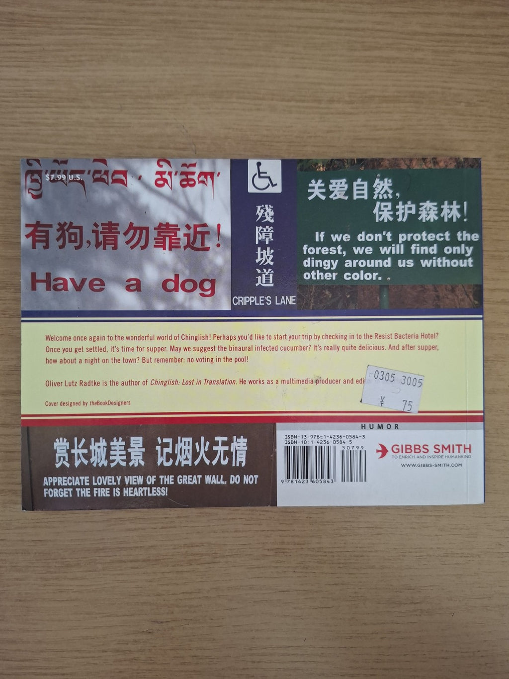 More Chinglish – Oliver Lutz Radtke (Second Hand Book)