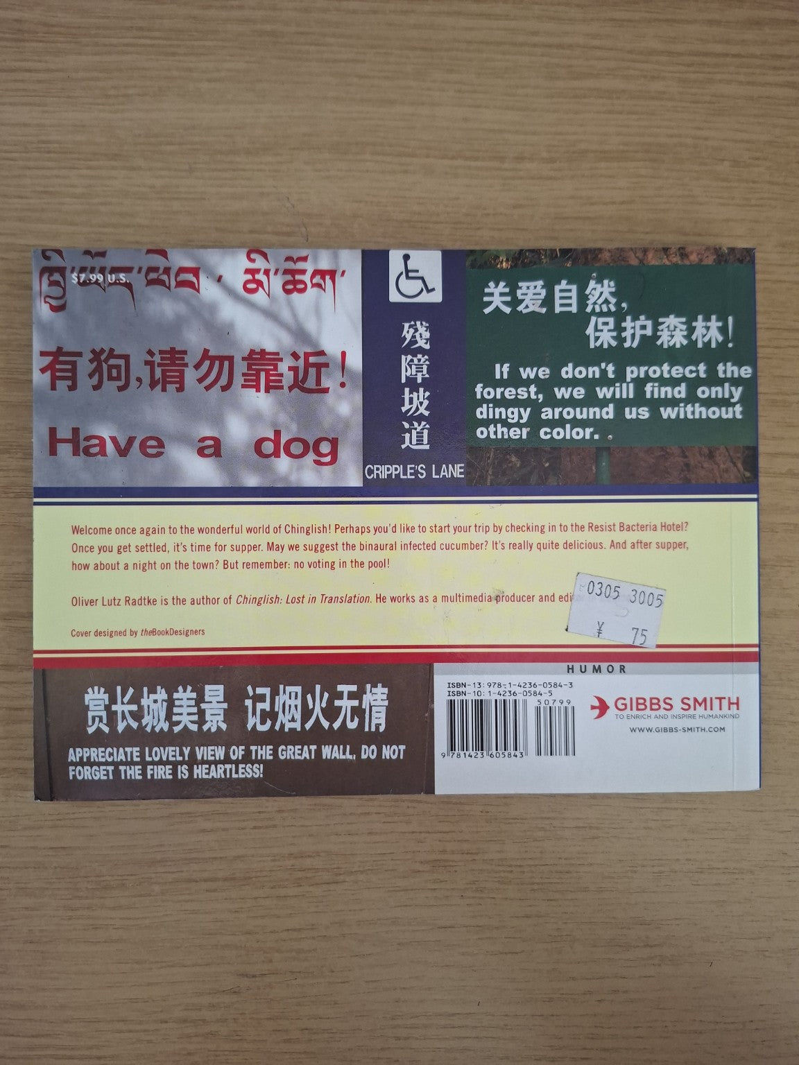 More Chinglish – Oliver Lutz Radtke (Second Hand Book)