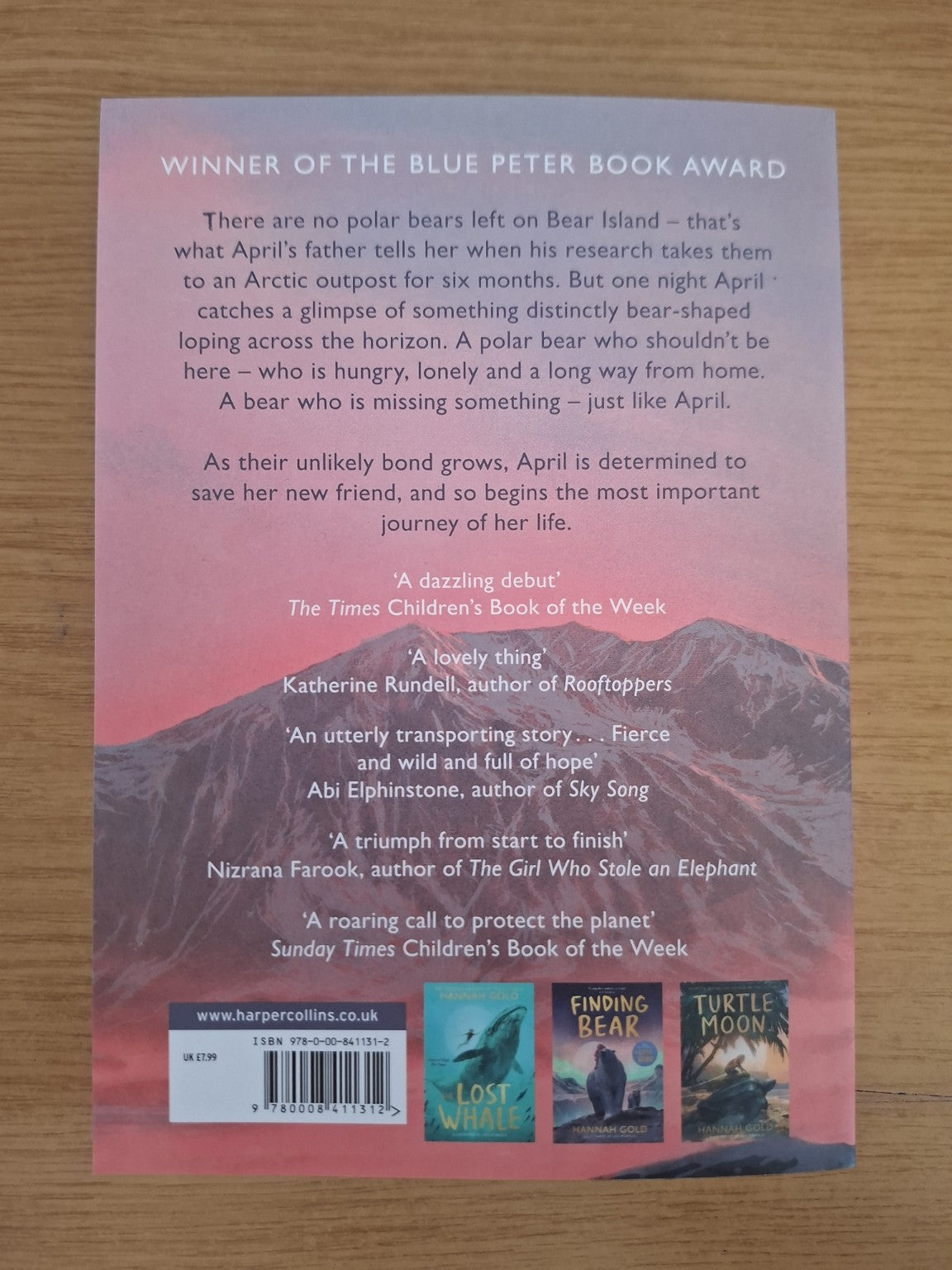 The Last Bear – Hannah Gold (Second Hand Book)