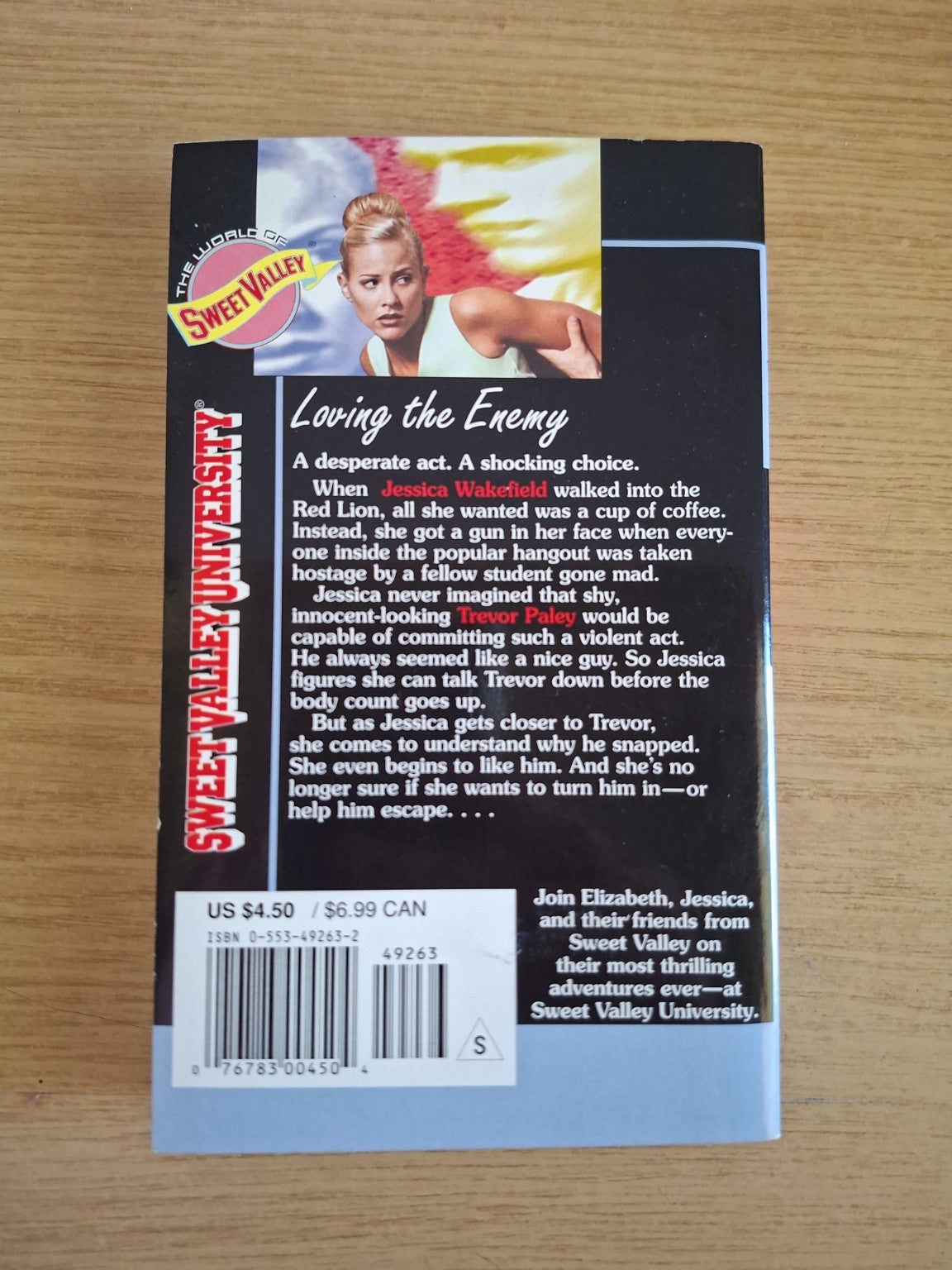 Loving the Enemy – Francine Pascal (Second Hand Book)