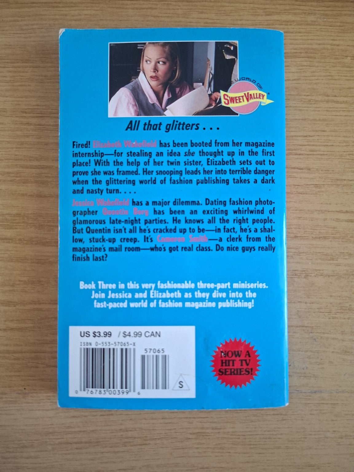 Fashion Victim – Francine Pascal (Second Hand Book)