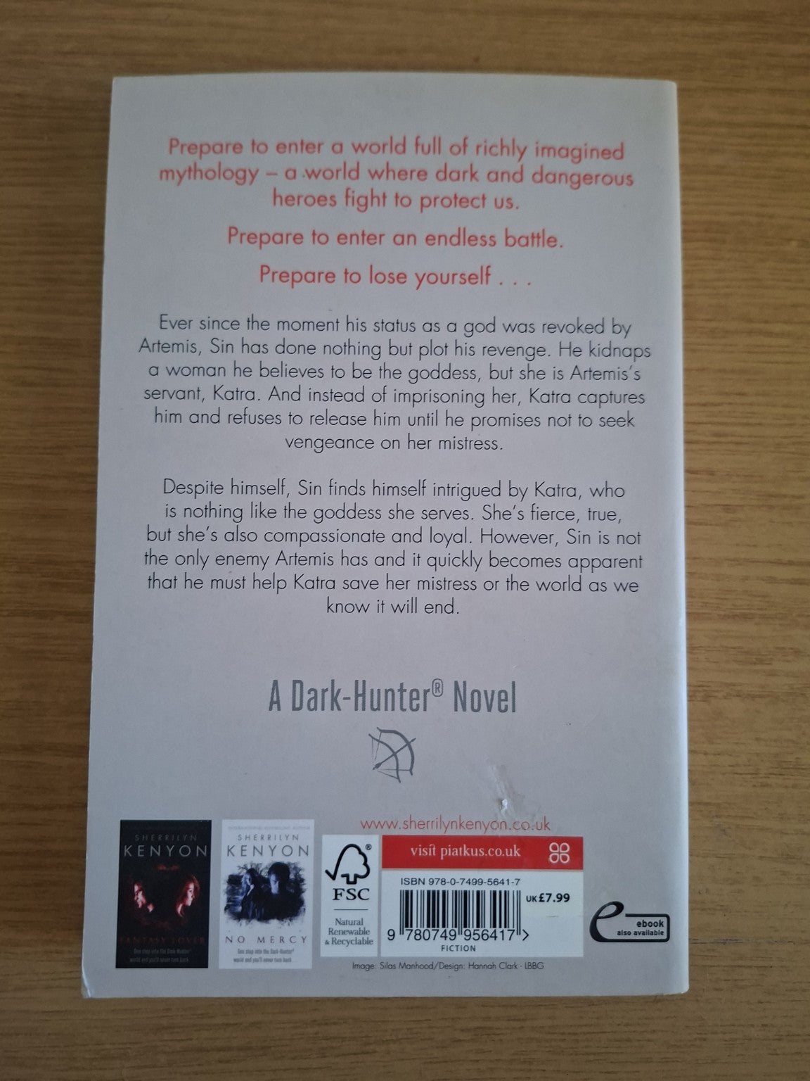 Devil May Cry – Sherrilyn Kenyon (Second Hand Book)