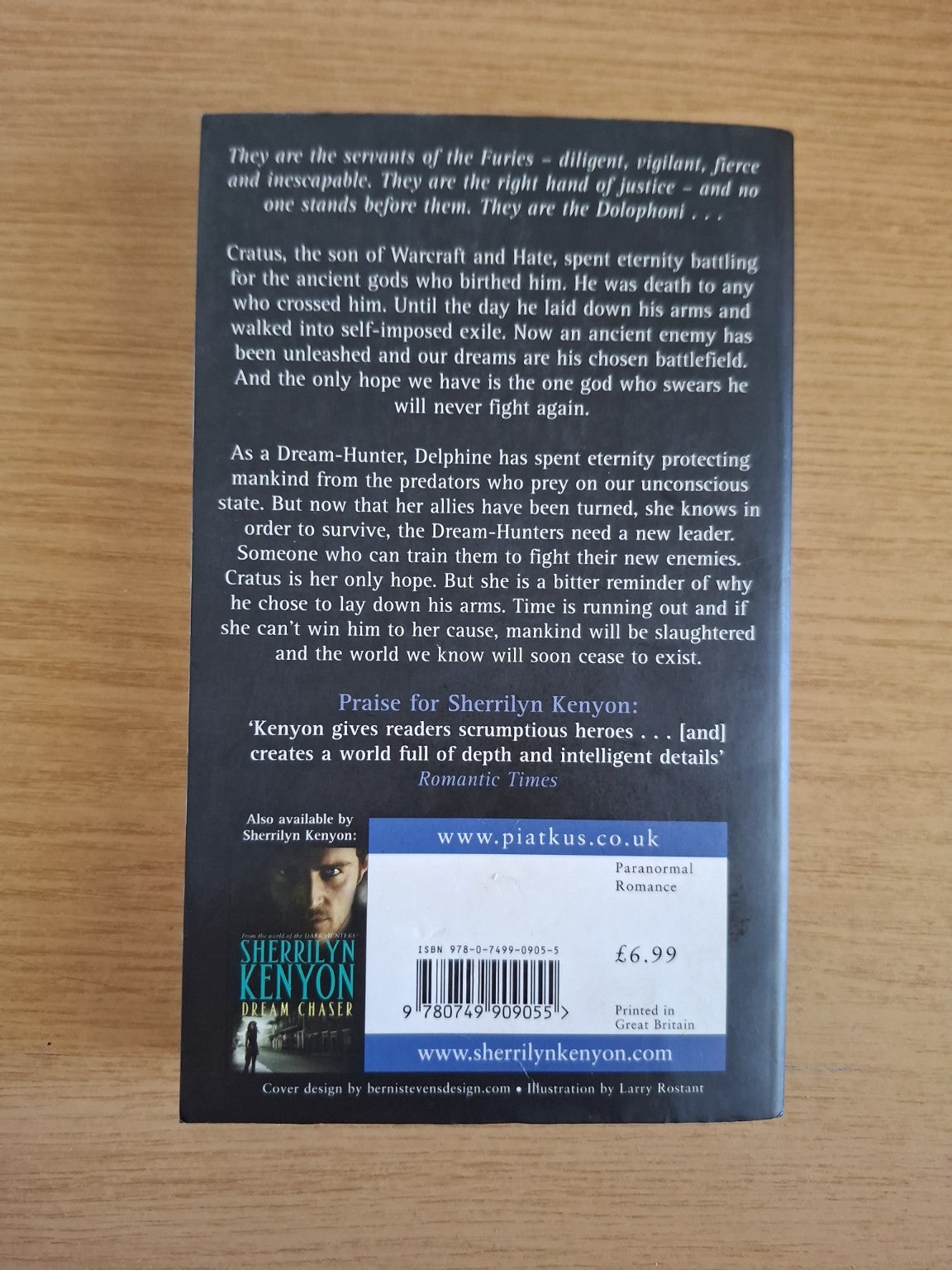 Dream Warrior – Sherrilyn Kenyon (Second Hand Book)