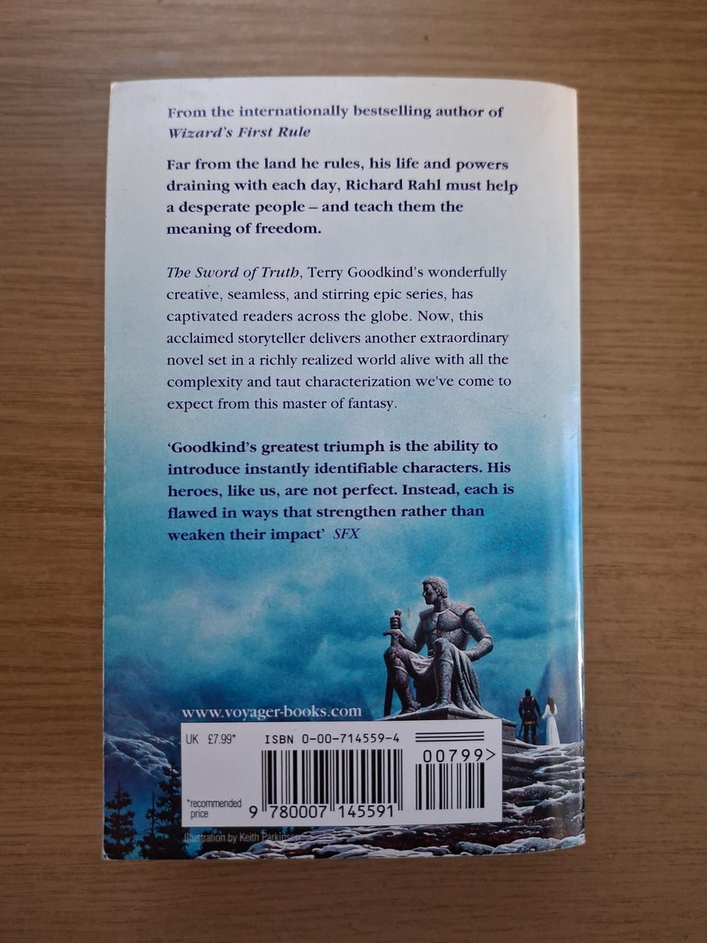 Naked Empire – Terry Goodkind (Second Hand Book)