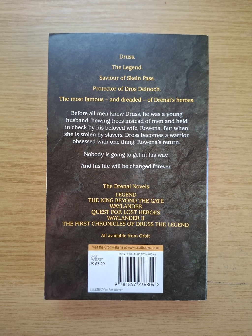 The First Chronicles of Druss the Legend – David Gemmell (Second Hand Book)