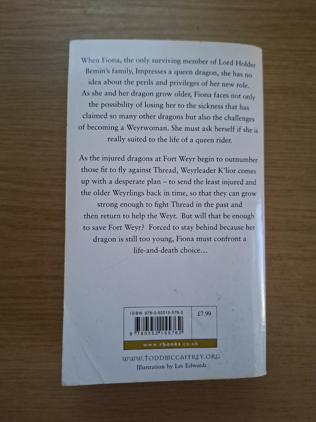 Dragonheart – Todd McCaffrey (Second Hand Book)