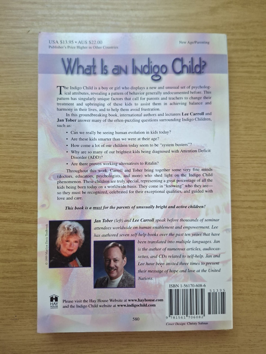 The Indigo Children – Lee Carroll &amp; Jan Tober (Second Hand Book)