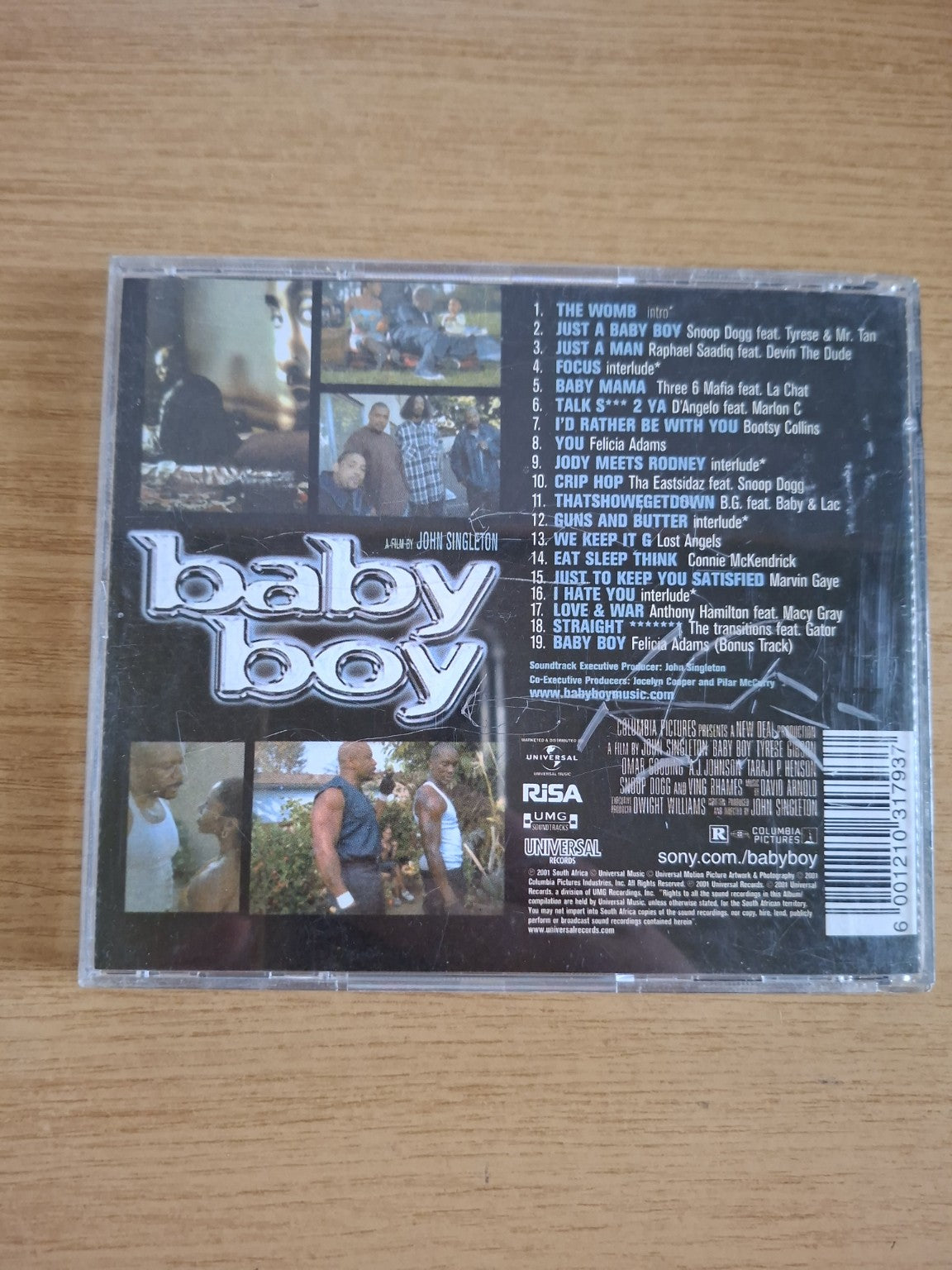 Baby Boy – Music From The Motion Picture (Second Hand CD)