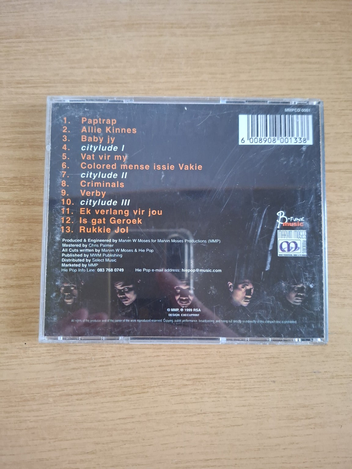 Hie Pop – Skrik Wakke (Second Hand CD)