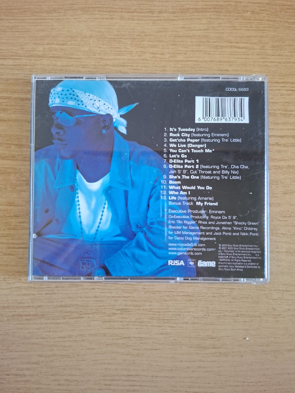 Royce Da 5'9" – Rock City (Second Hand CD)