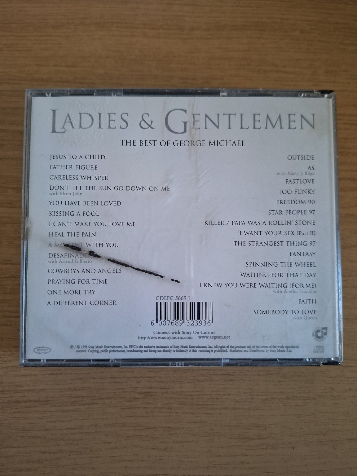 George Michael – Ladies & Gentlemen: The Best Of George Michael (Second Hand CD)