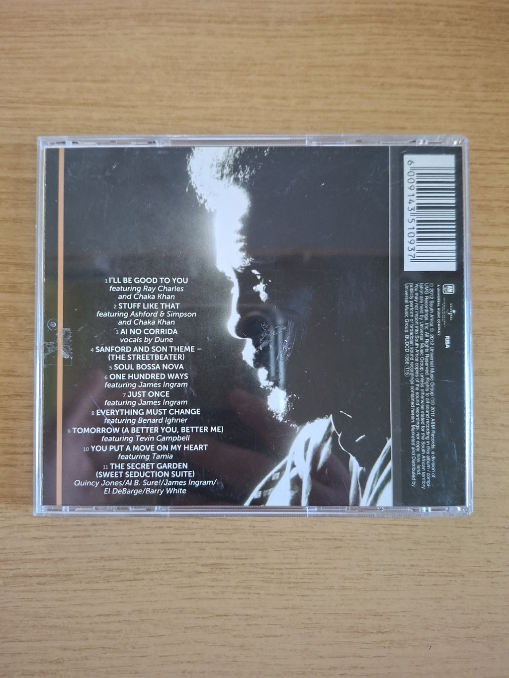 Quincy Jones – Back On The Block / Greatest Tracks Collection (Second Hand CD)