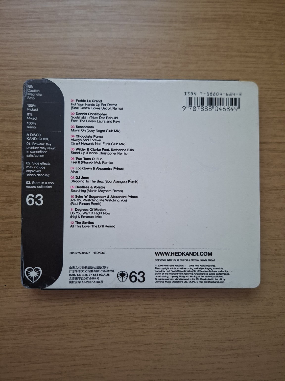 Hed Kandi – Disco Kandi (Second Hand CD)