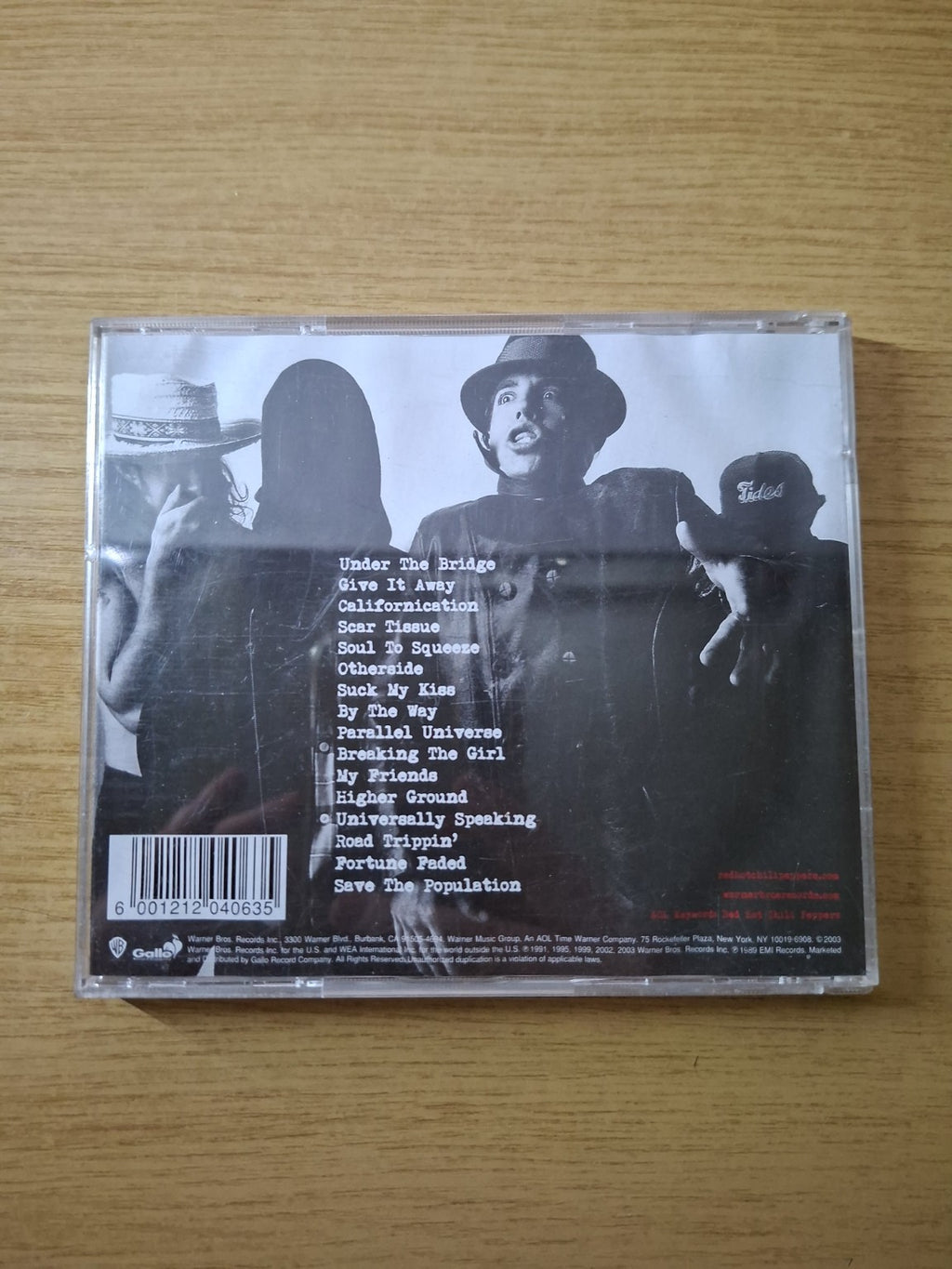 Red Hot Chili Peppers – Greatest Hits (Second Hand CD)