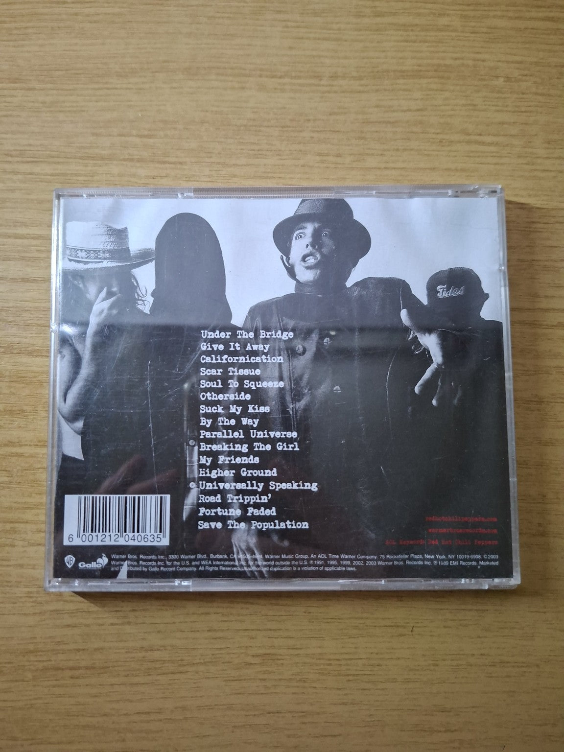 Red Hot Chili Peppers – Greatest Hits (Second Hand CD)