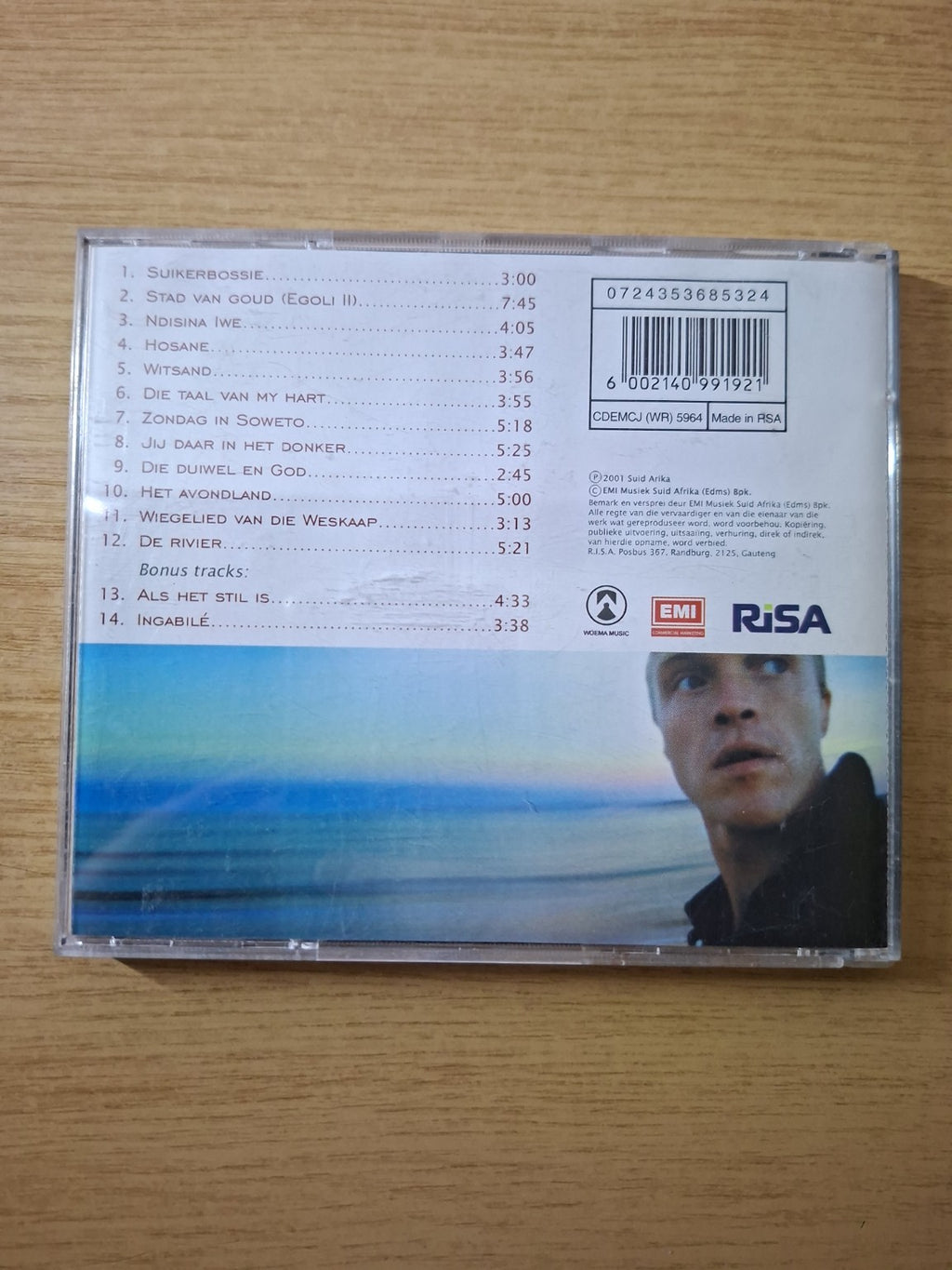 Stef Bos – Van Mpumalanga Tot Die Kaap (Second Hand CD)