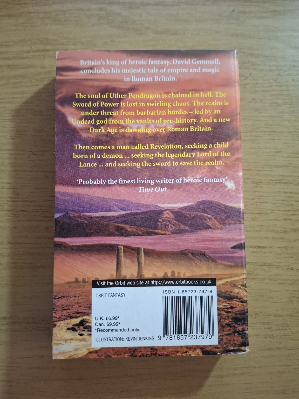 Last Sword of Power – David Gemmell (Second Hand Book)