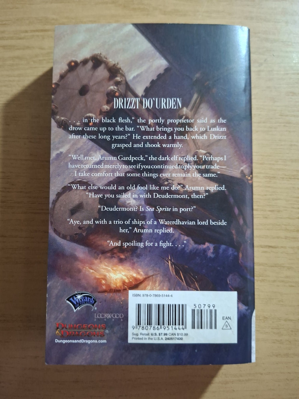 The Pirate King – R.A. Salvatore (Second Hand Book)