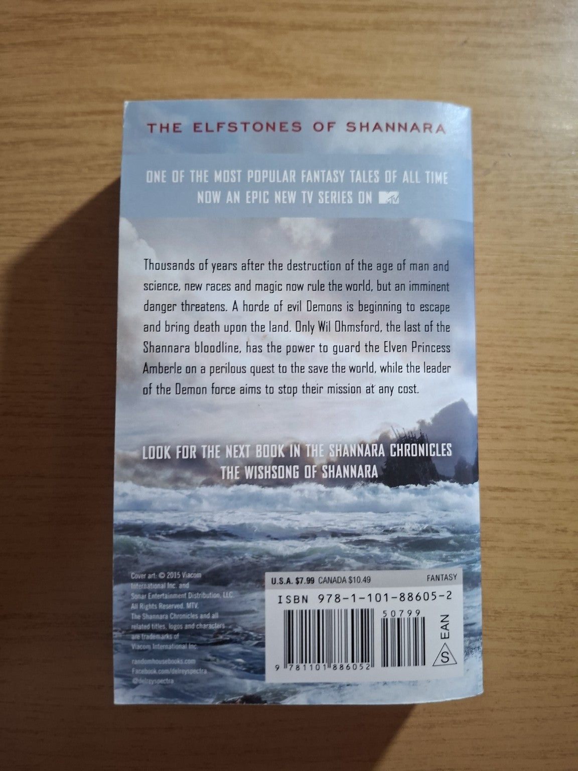 The Elfstones of Shannara – Terry Brooks (Second Hand Book)