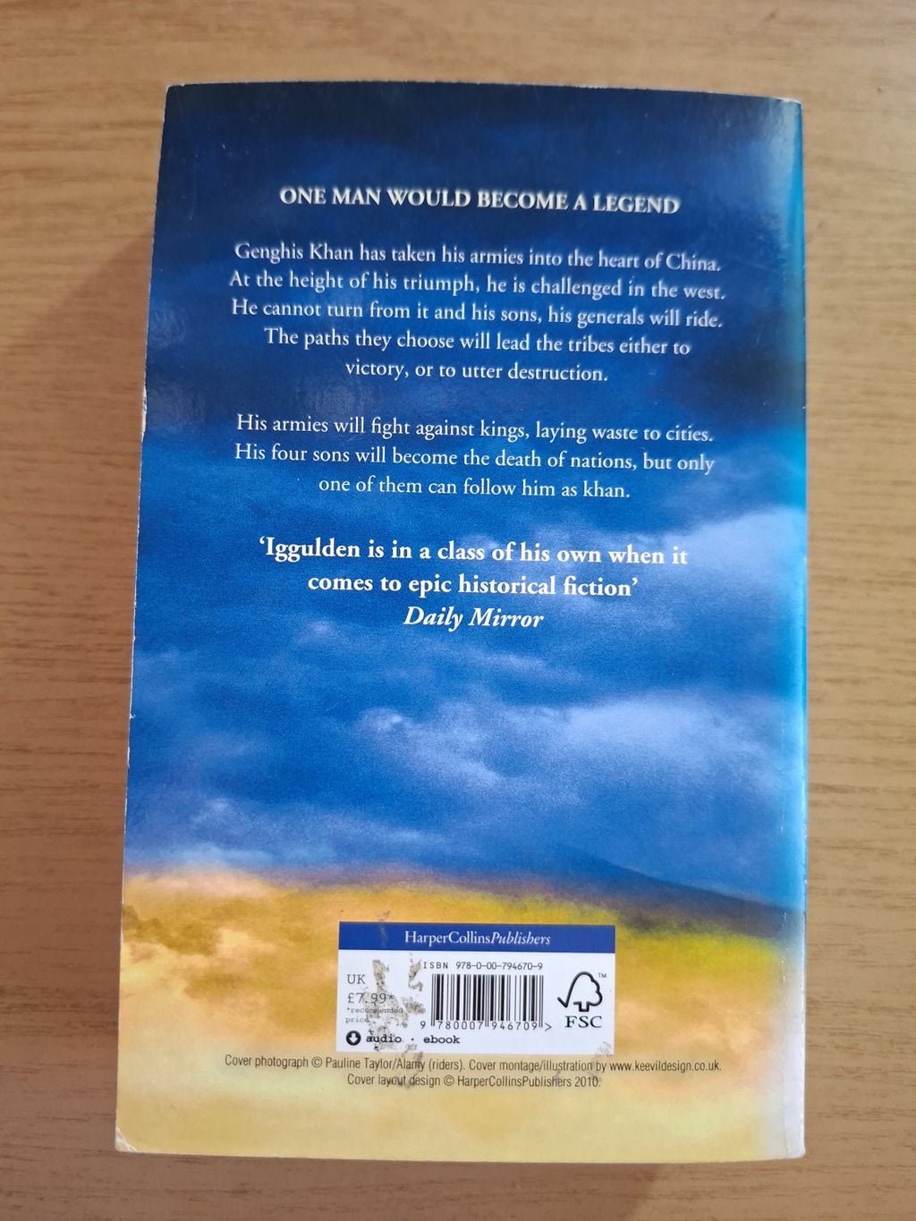 Bones of the Hills – Conn Iggulden (Second Hand Book)