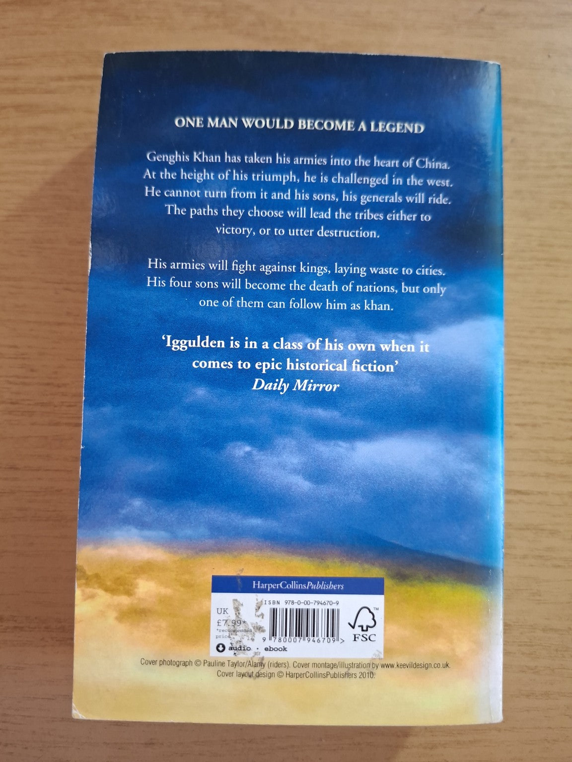 Bones of the Hills – Conn Iggulden (Second Hand Book)