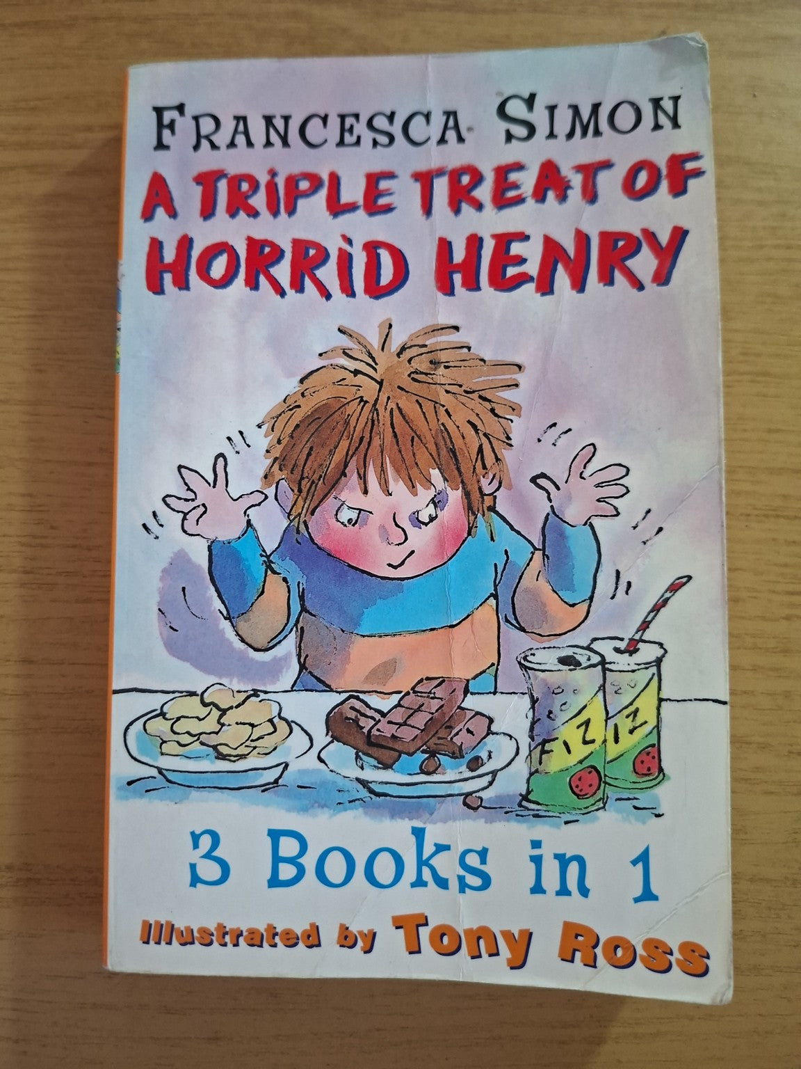 A Triple Treat of Horrid Henry – Francesca Simon (Second Hand Book)