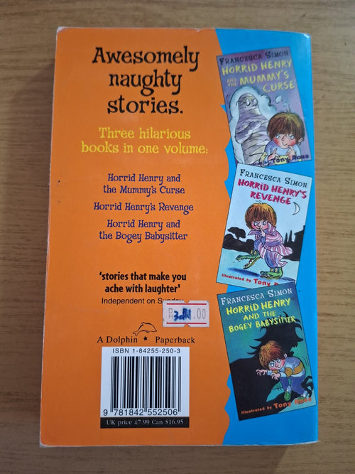A Triple Treat of Horrid Henry – Francesca Simon (Second Hand Book)