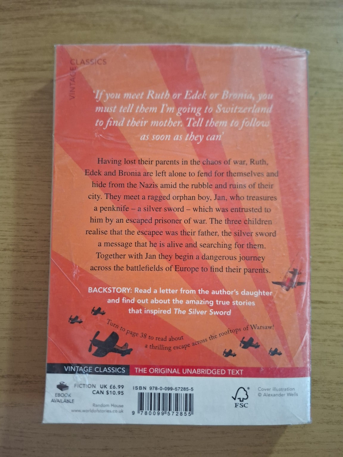 The Silver Sword – Ian Serraillier (Second Hand Book)