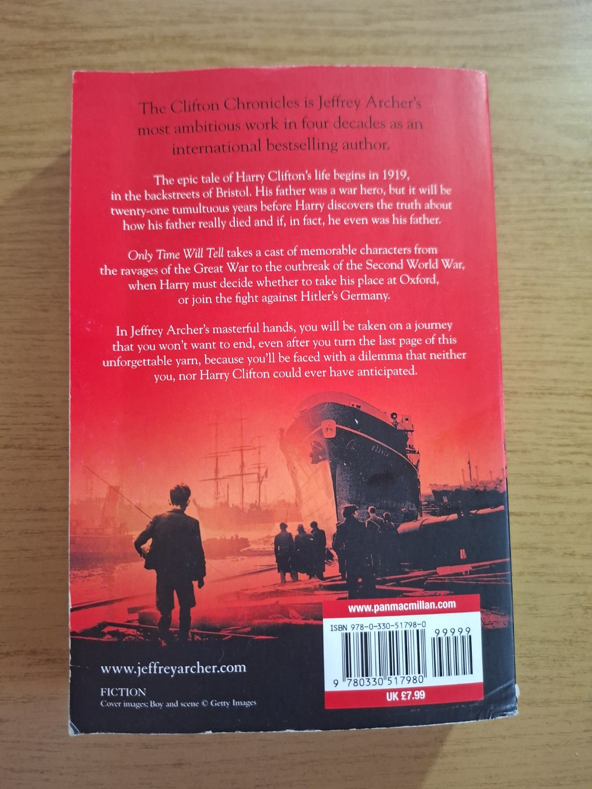Only Time Will Tell – Jeffrey Archer (Second Hand Book)