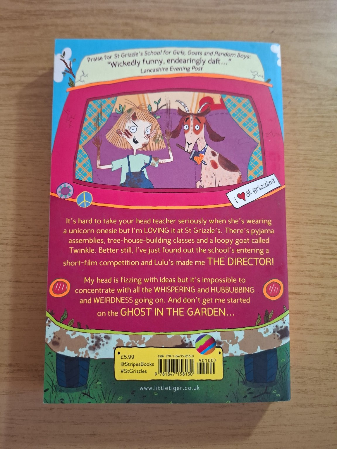 Grizzle's School for Girls: Ghosts and Runaway Grannies – Karen McCombie (Second Hand Book)