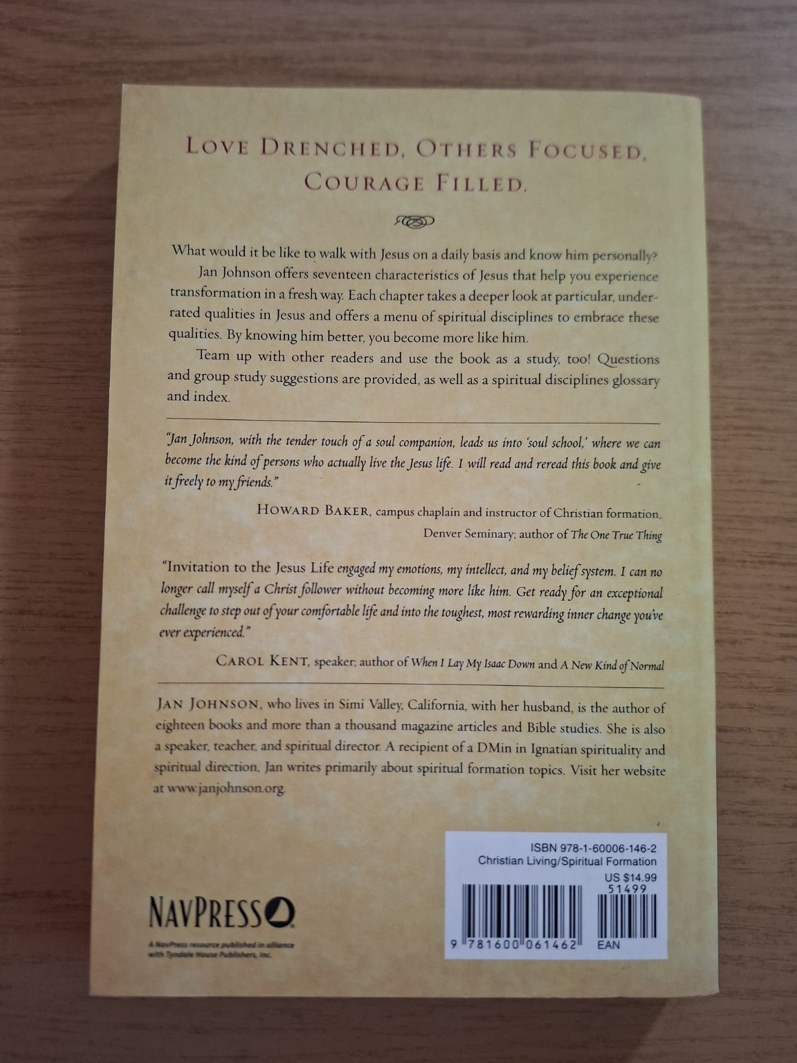Invitation to the Jesus Life – Jan Johnson (Second Hand Book)