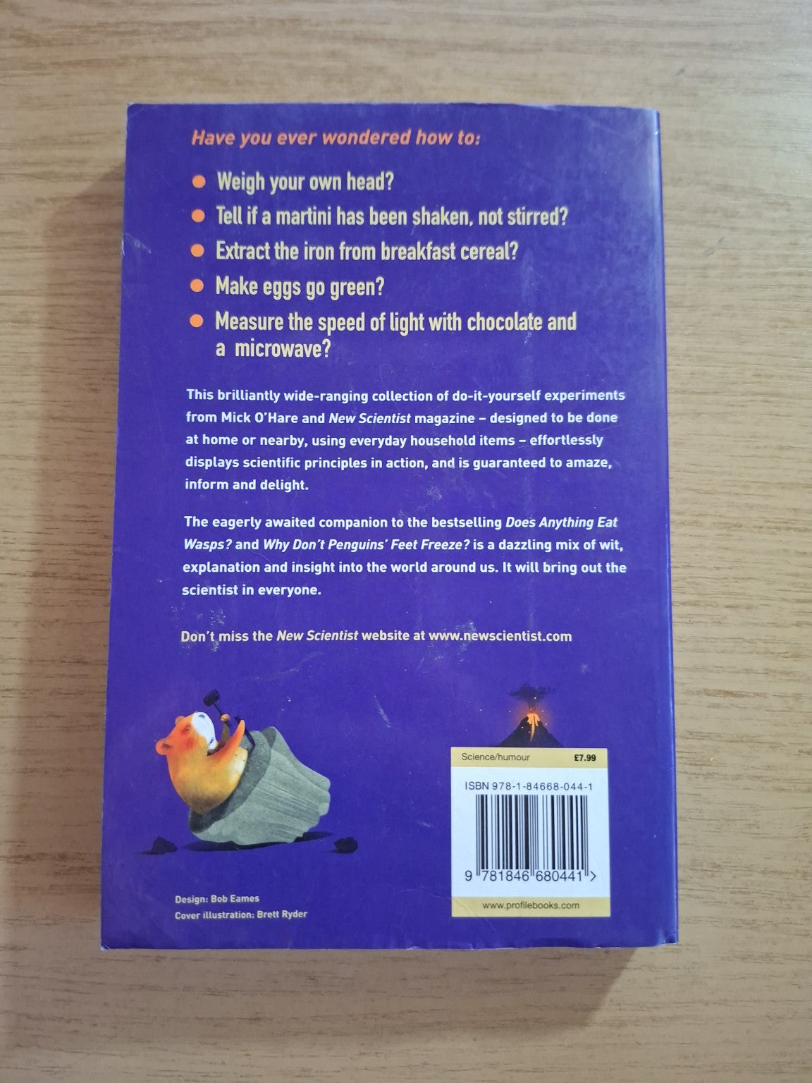How to Fossilise Your Hamster – Mick O'Hare (Second Hand Book)